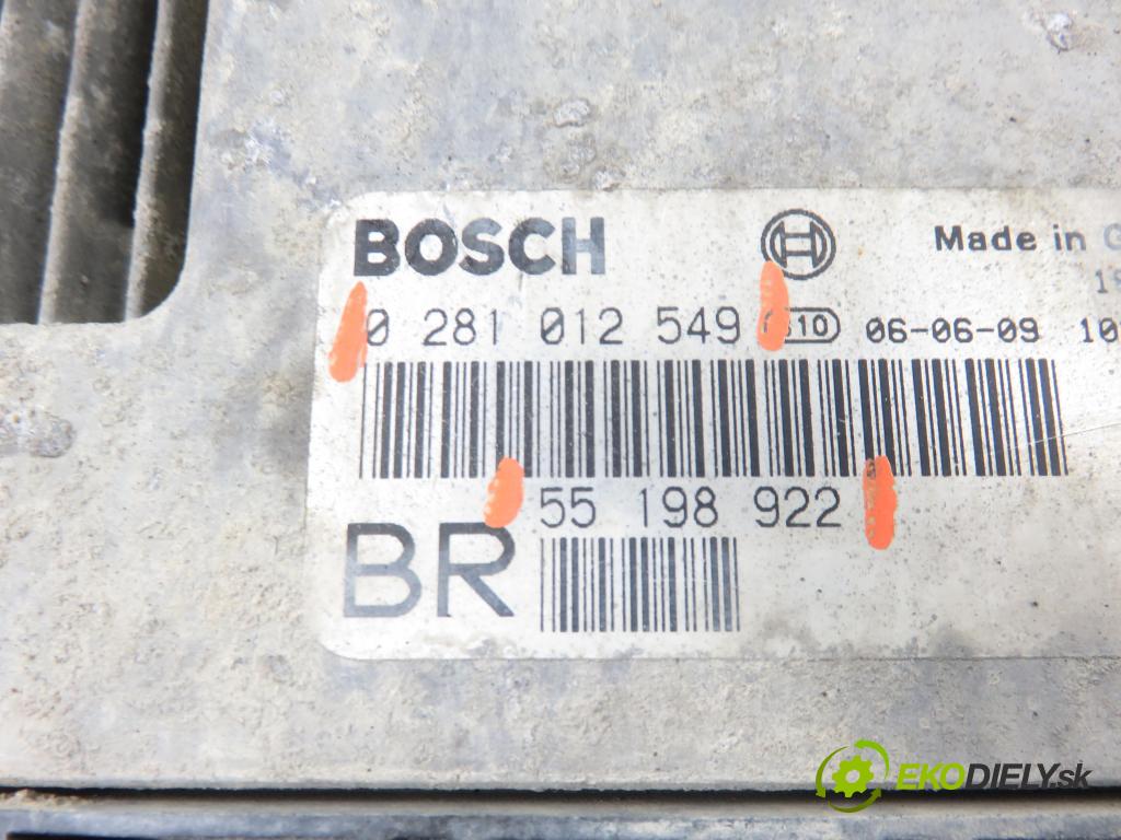 OPEL ZAFIRA B (A05) MINIVAN 2006 74,00 1.9 CDTI 8V 101 - Z 19 DTL 1910,00 Riadiaca jednotka Motor 0281012549 ; 55198922
