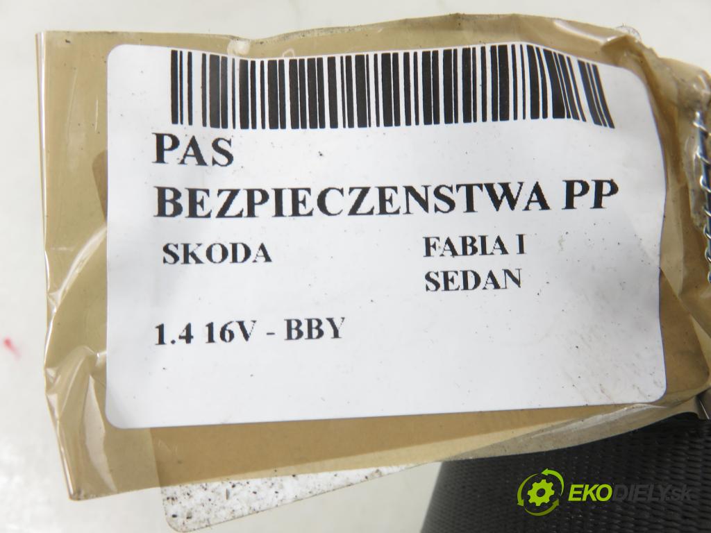 SKODA FABIA I SEDAN (6Y3) SEDAN 2004 55,00 1.4 16V - BBY 1390,00 držák BEZPEČNOST PP 6Y0857702A