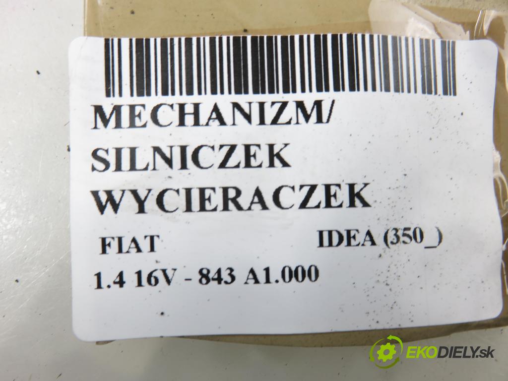 FIAT IDEA (350_) MINIVAN 2004 70,00 1.4 16V 95 - 843 A1.000 1368,00 MECHANISMUS/ motorek stěračů MS1592007511