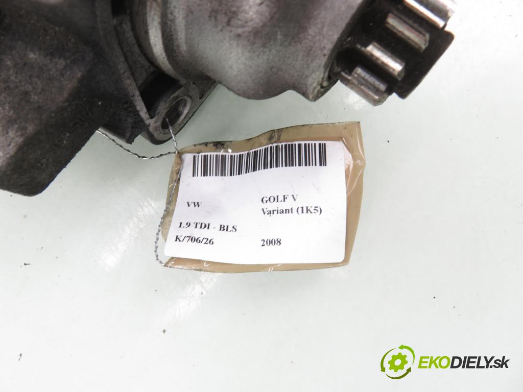 VW GOLF V Variant (1K5) KOMBI 2008 77,00 1.9 TDI - BLS 1896,00 Štartér (Štartér)