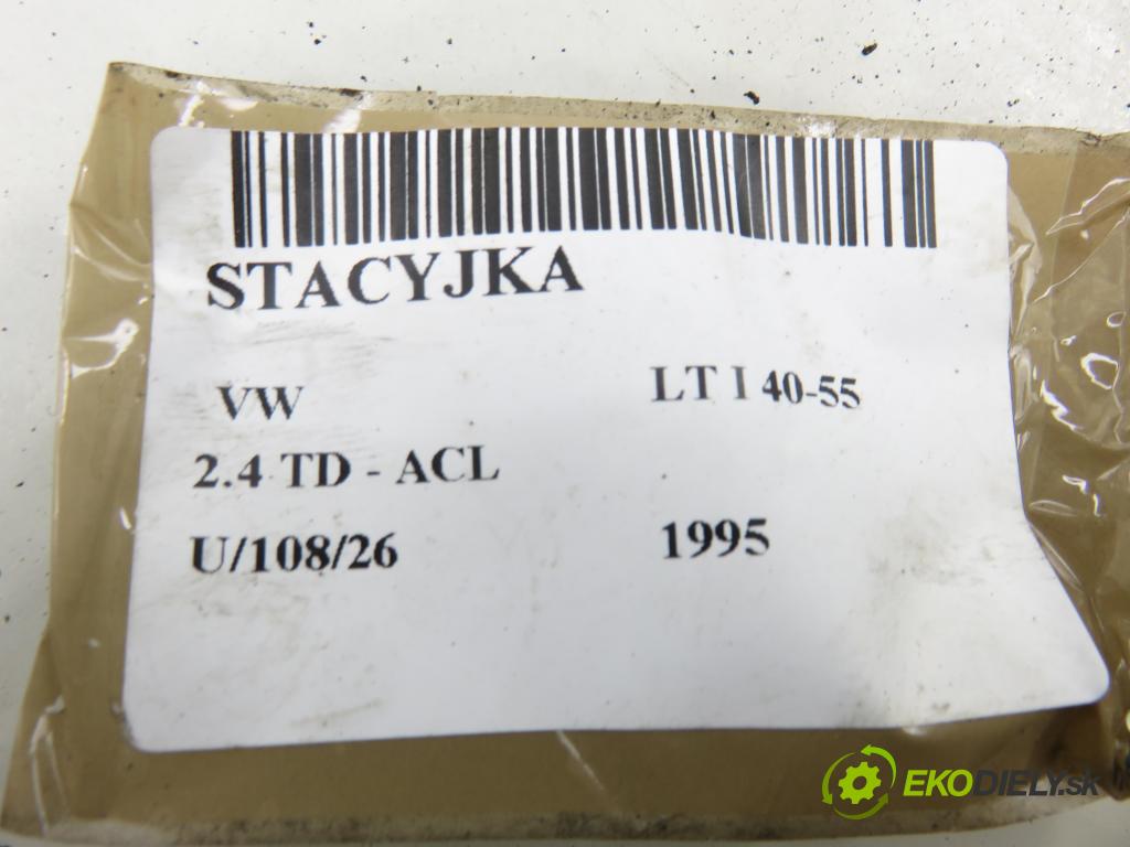 VW LT 40-55 I Platforma / podwozie (293-909) KABINA/PLATFORMA 1995 70,00 2.4 TD - ACL 2383,00 spinačka 171905851 (Spínacia skrinka)