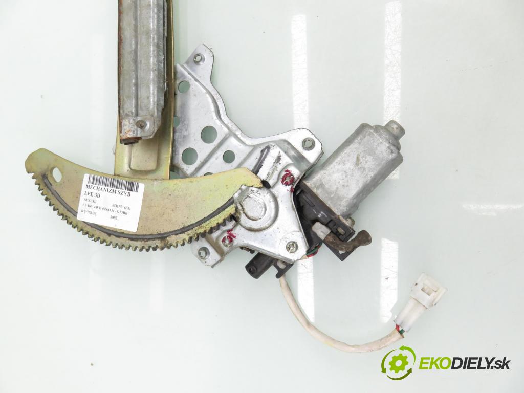 SUZUKI JIMNY (FJ) TERENOWY 2002 59,00 1.3 16V 4WD (SN413) - G13BB 1298,00 mechanismus oken 3D 8346081A10