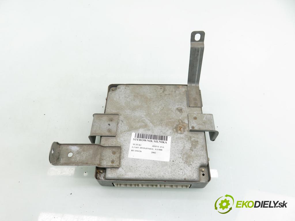 SUZUKI JIMNY (FJ) TERENOWY 2002 59,00 1.3 16V 4WD (SN413) - G13BB 1298,00 řídící jednotka motora 3392081A1 ; 205933M