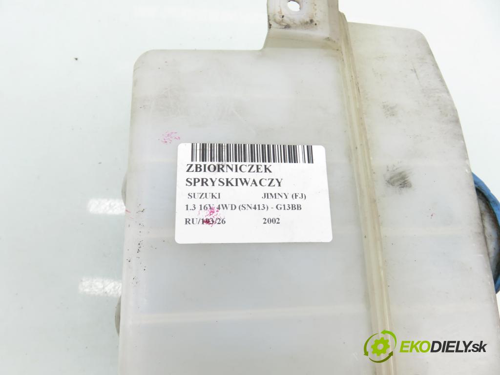 SUZUKI JIMNY (FJ) TERENOWY 2002 59,00 1.3 16V 4WD (SN413) - G13BB 1298,00 nádržka ostřikovačů  (Klika dveří ostatní)