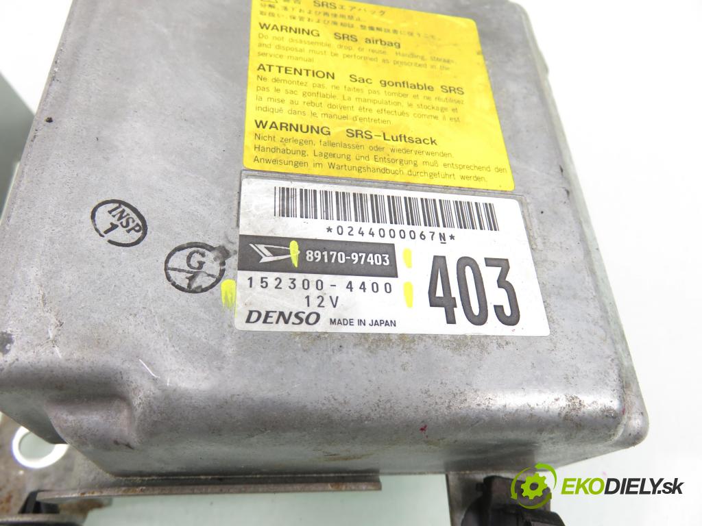 DAIHATSU SIRION (M1) HB 2000 75,00 1.3 Sport - K3-VE2 1298,00 MODUL air BAG 1523004400 ; 8917097403
