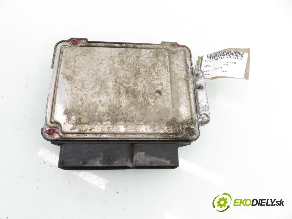 OPEL ZAFIRA B (A05) MINIVAN 2006 74,00 1.9 CDTI 8V 101 - Z 19 DTL 1910,00 řídící jednotka motora 55198922 ; 0281012549