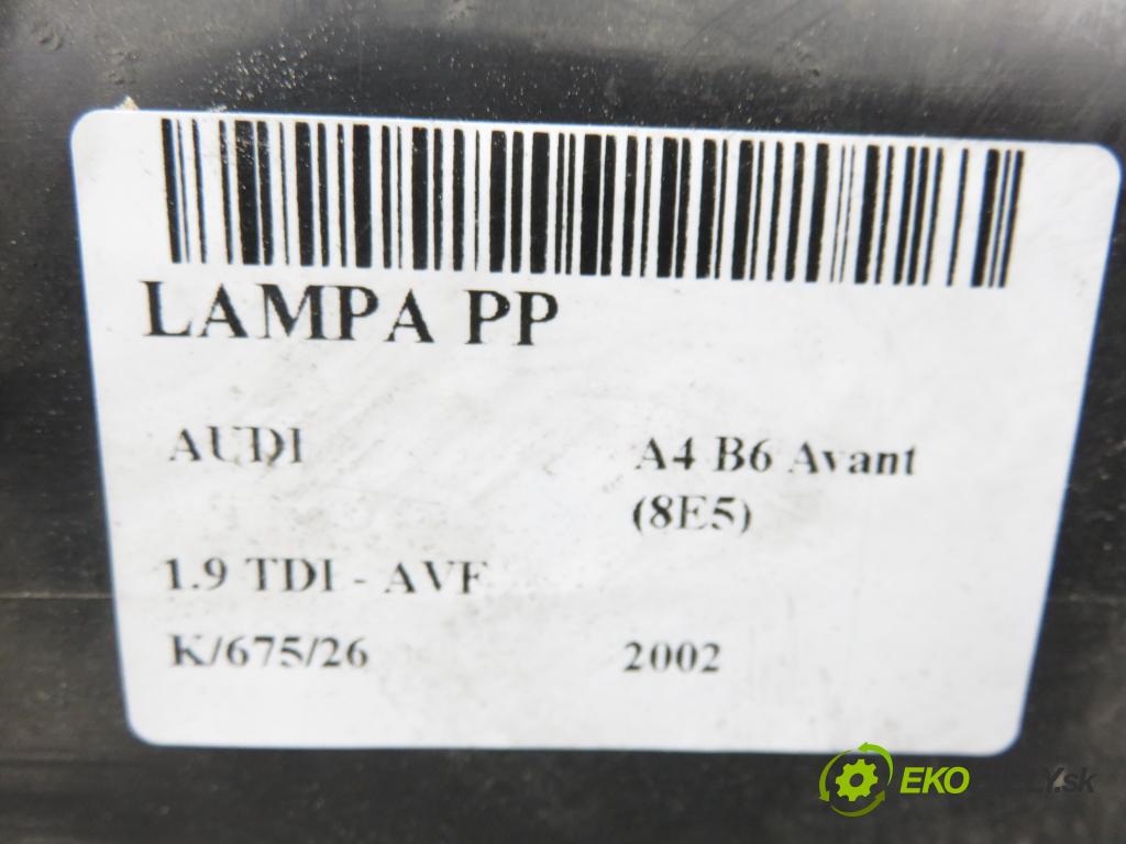 AUDI A4 Avant (8E5, B6) KOMBI 2002 96,00 1.9 TDI PD 130 - AVF 1896,00 Svetlo PP 8E0941030C