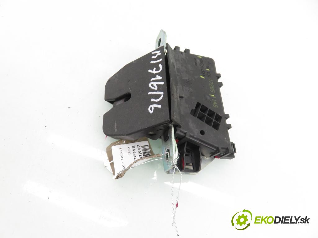 OPEL ZAFIRA B (A05) MINIVAN 2006 74,00 1.9 CDTI 8V 101 - Z 19 DTL 1910,00 zámok dveří kufr EL. 13117285 ; 495058724