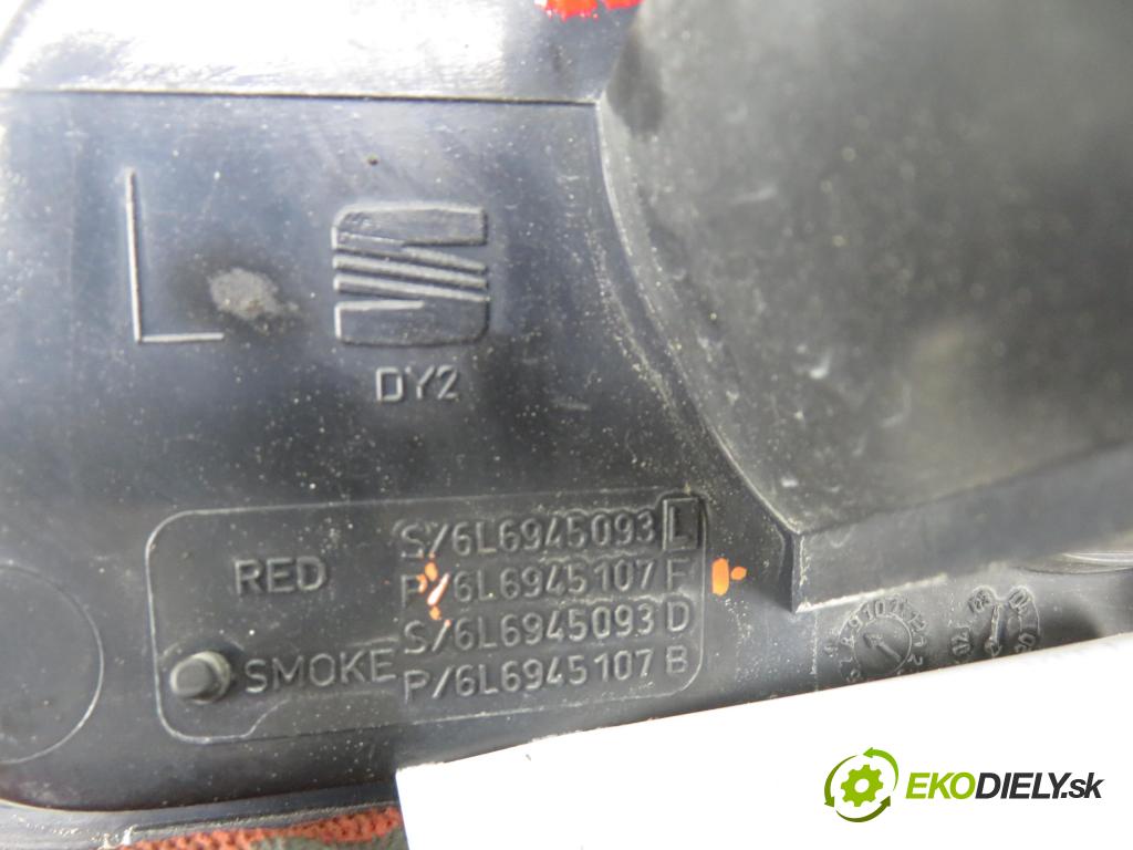 SEAT IBIZA III (6L1) HB 2006 59,00 1.4 TDI - BNV 1422,00 světlo levé zadní kufr 6L6945107F