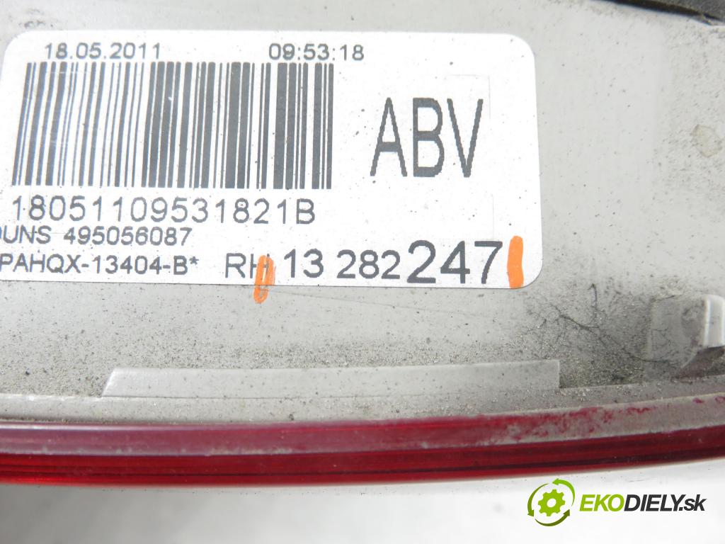 OPEL ASTRA J Sports Tourer (P10) KOMBI 2011 81,00 1.7 CDTI - A 17 DTJ 1686,00 Svetlo ľavé zadné kufor 13282247