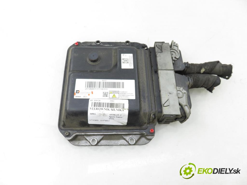 OPEL ASTRA J Sports Tourer (P10) KOMBI 2011 81,00 1.7 CDTI - A 17 DTJ 1686,00 řídící jednotka motora MB2757001011 ; 55579893