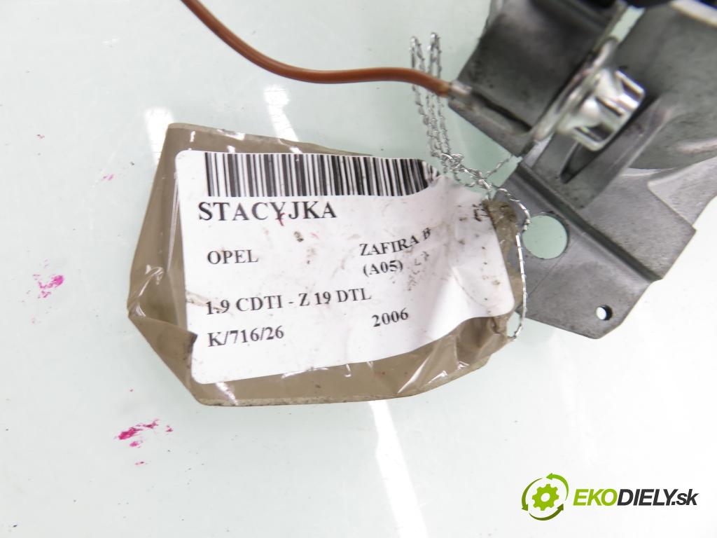 OPEL ZAFIRA B (A05) MINIVAN 2006 74,00 1.9 CDTI 8V 101 - Z 19 DTL 1910,00 spinačka 2421430 ; N0501881 ; N0501882 (Spínacia skrinka)