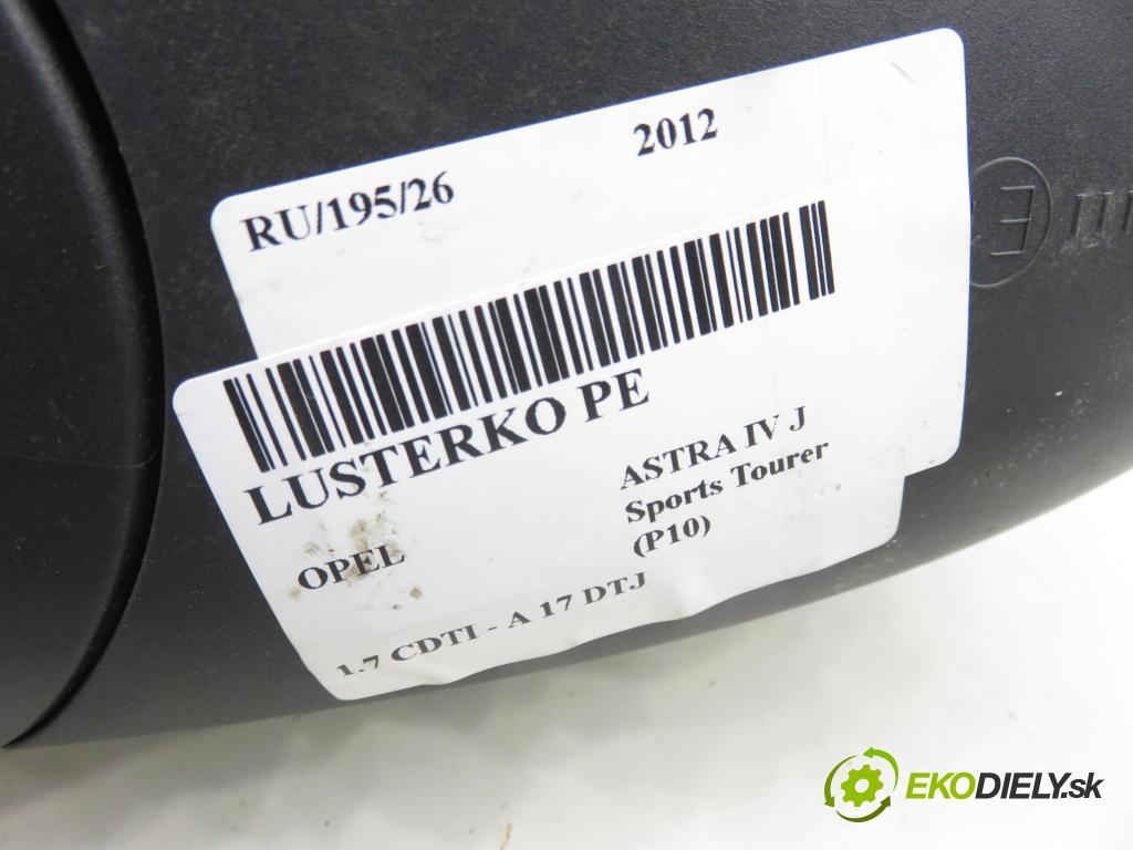 OPEL ASTRA J Sports Tourer (P10) KOMBI 2011 81,00 1.7 CDTI - A 17 DTJ 1686,00 zpětné zrcátko