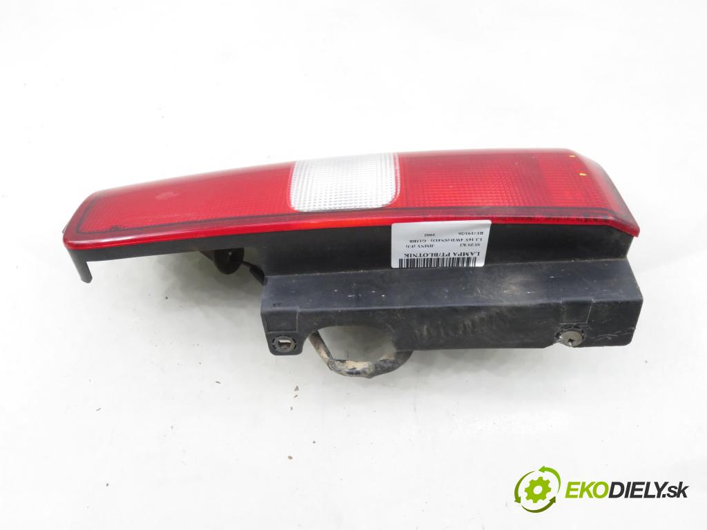 SUZUKI JIMNY (FJ) TERENOWY 2002 59,00 1.3 16V 4WD (SN413) - G13BB 1298,00 světlo pravé zadní 13232091