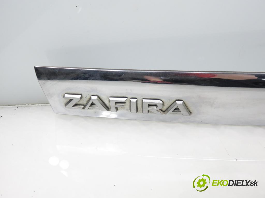 OPEL ZAFIRA B (A05) MINIVAN 2007 74,00 1.9 CDTI 8V 101 - Z 19 DTL 1910,00 zadní část - čelo dveří kufr 13137862