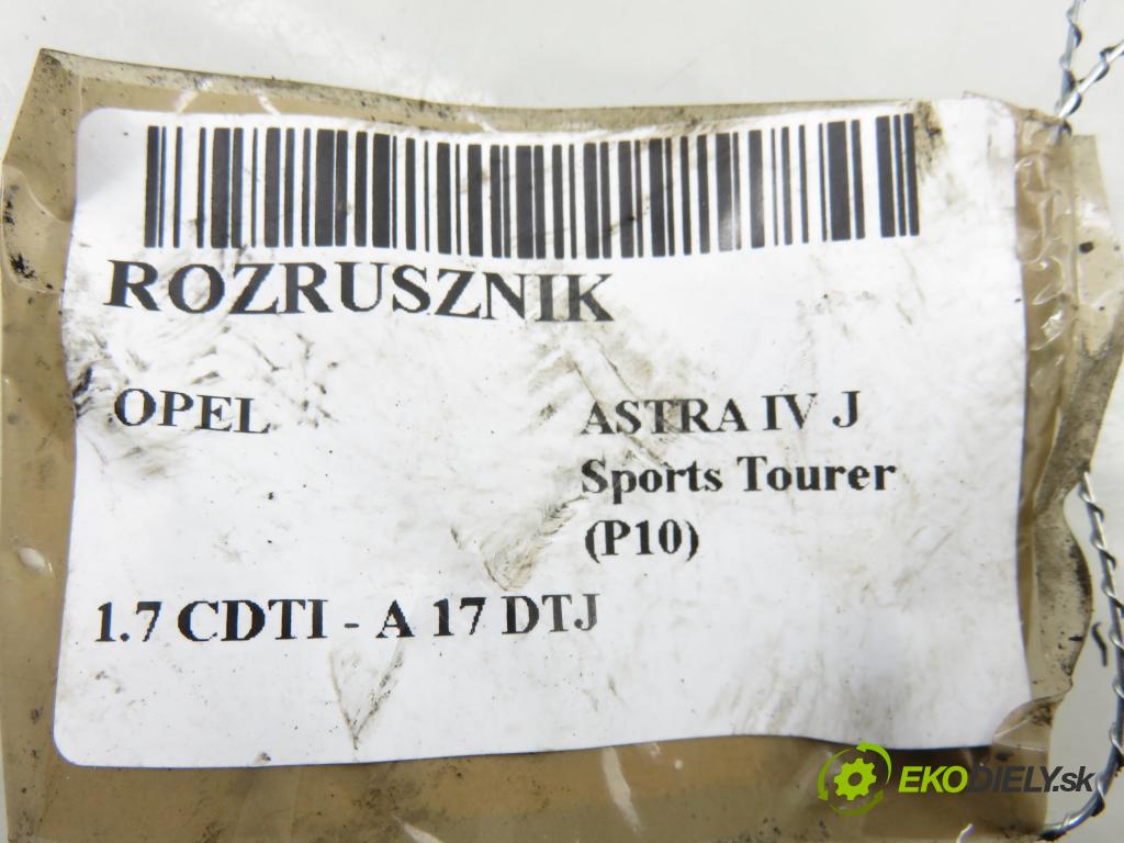 OPEL ASTRA J Sports Tourer (P10) KOMBI 2011 81,00 1.7 CDTI - A 17 DTJ 1686,00 Štartér 8980147432 (Štartér)