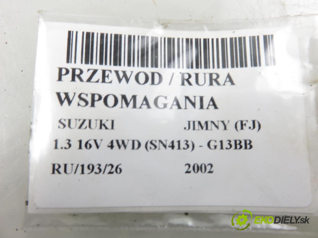 SUZUKI JIMNY (FJ) TERENOWY 2002 59,00 1.3 16V 4WD (SN413) - G13BB 1298,00 rúrka / Rúra servočerpadlo
