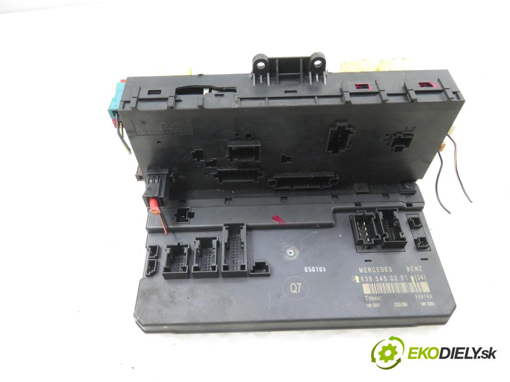 MERCEDES-BENZ VITO / MIXTO Skrzynia (W639) FURGON 2006 0,00 109 CDI - OM 646.980 2148,00 MODUL SAM 6395450201