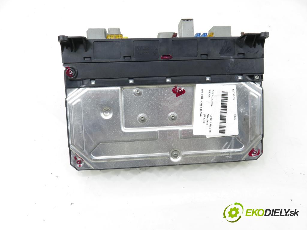 MERCEDES-BENZ VITO / MIXTO Skrzynia (W639) FURGON 2006 0,00 109 CDI - OM 646.980 2148,00 MODUL SAM 6395450201