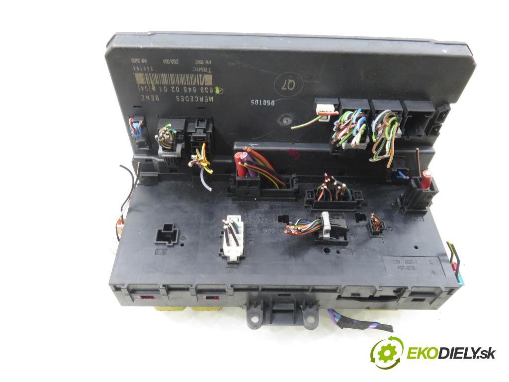 MERCEDES-BENZ VITO / MIXTO Skrzynia (W639) FURGON 2006 0,00 109 CDI - OM 646.980 2148,00 MODUL SAM 6395450201