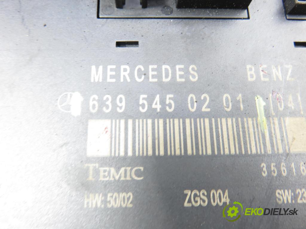 MERCEDES-BENZ VITO / MIXTO Skrzynia (W639) FURGON 2006 0,00 109 CDI - OM 646.980 2148,00 MODUL SAM 6395450201