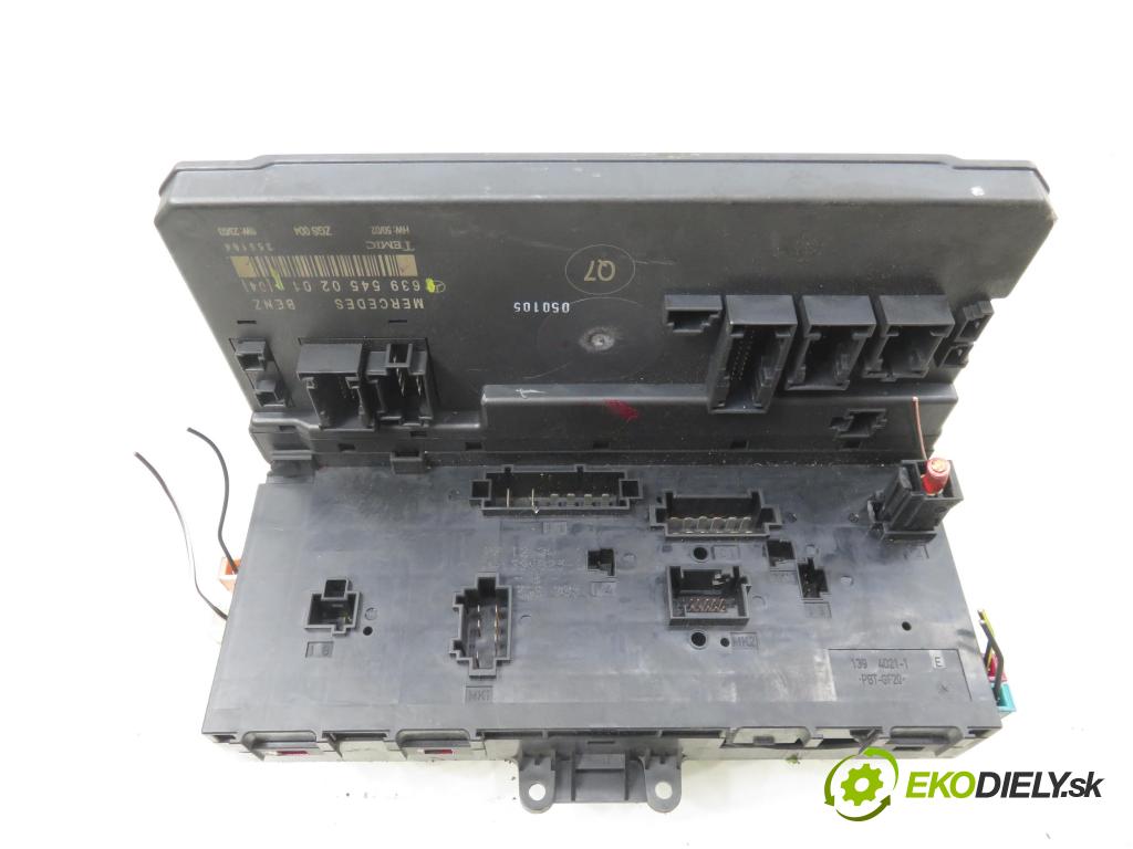 MERCEDES-BENZ VITO / MIXTO Skrzynia (W639) FURGON 2006 0,00 109 CDI - OM 646.980 2148,00 MODUL SAM 6395450201