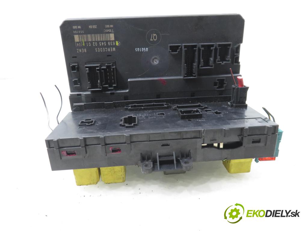 MERCEDES-BENZ VITO / MIXTO Skrzynia (W639) FURGON 2006 0,00 109 CDI - OM 646.980 2148,00 MODUL SAM 6395450201