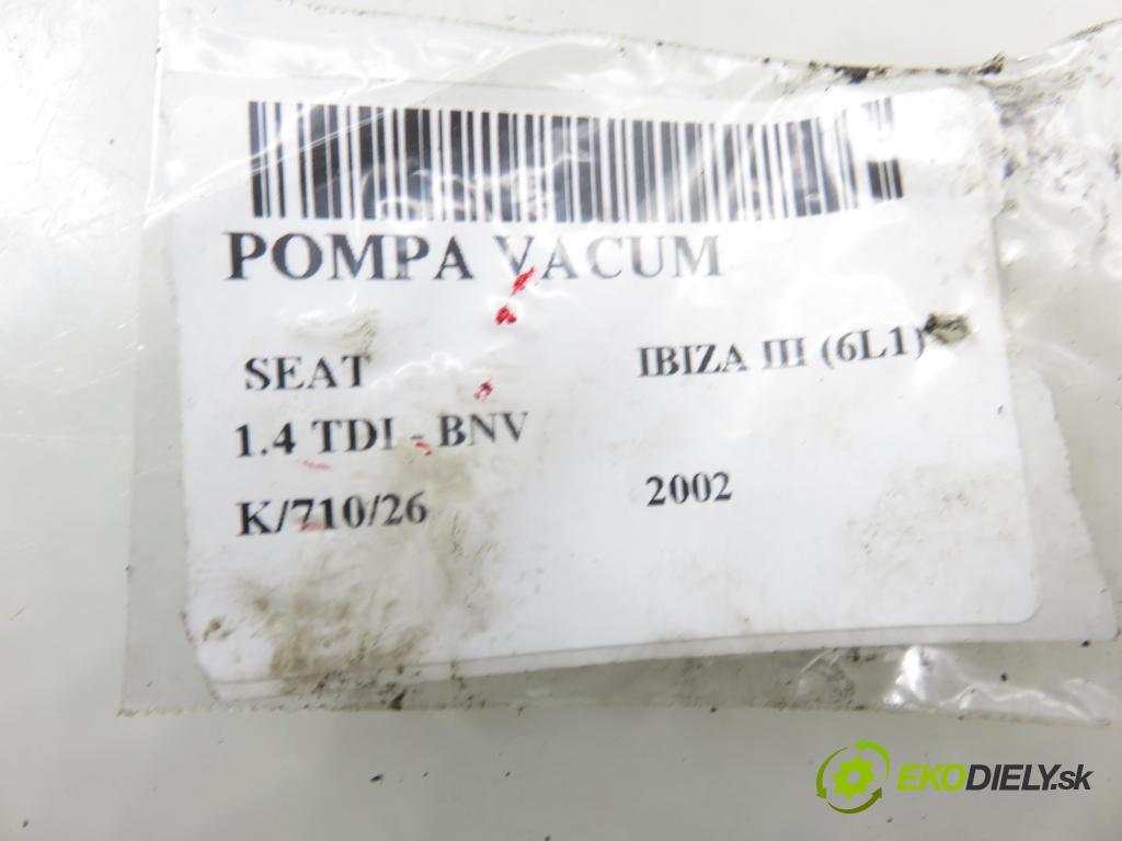SEAT IBIZA III (6L1) HB 2006 59,00 1.4 TDI - BNV 1422,00 pumpa vakuová 038145209M
