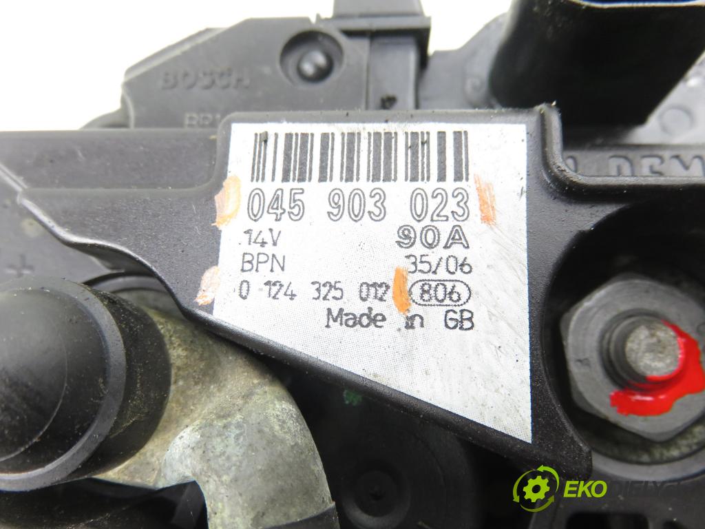 SEAT IBIZA III (6L1) HB 2006 59,00 1.4 TDI - BNV 1422,00 Alternátor 045903023 ; 0124325012 (Alternátor)