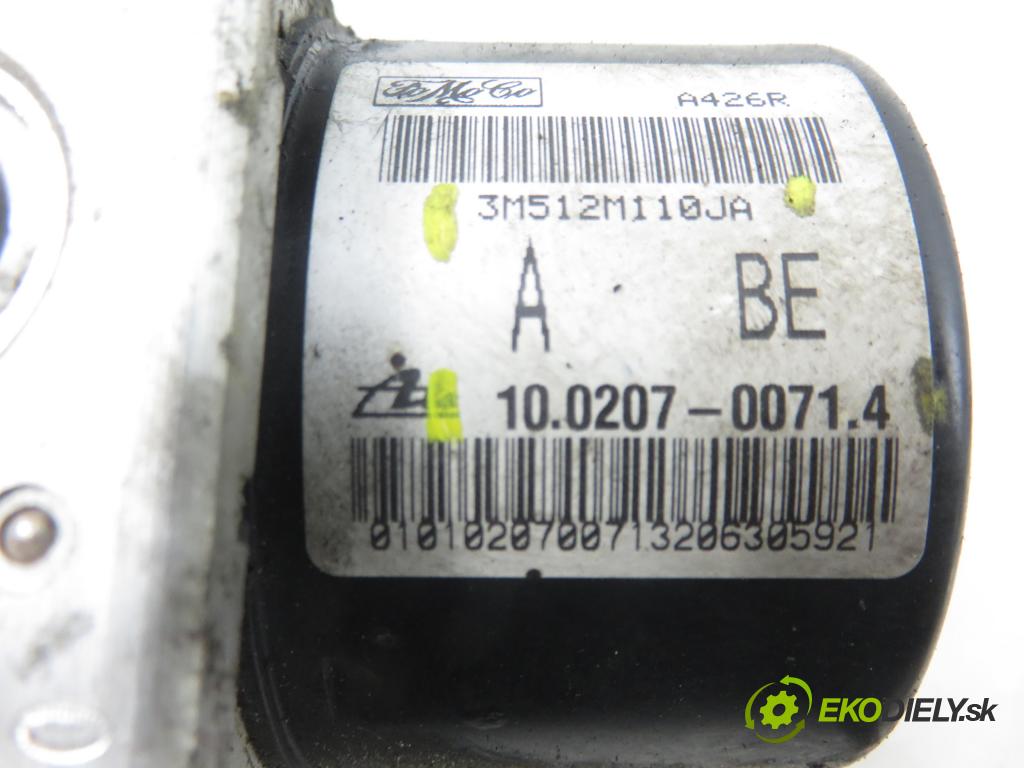FORD C-MAX (DM2) MINIVAN 2007 85,00 1.8 TDCi 115 1753,00 pumpa ABS 10097001243 ; 3M512M110JA ; 10020700714 (Pumpa ABS)