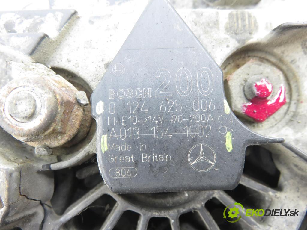 MERCEDES-BENZ VITO / MIXTO Skrzynia (W639) FURGON 2006 0,00 109 CDI - OM 646.980 2148,00 Alternátor 0131541002 ; 0124625006 (Alternátor)