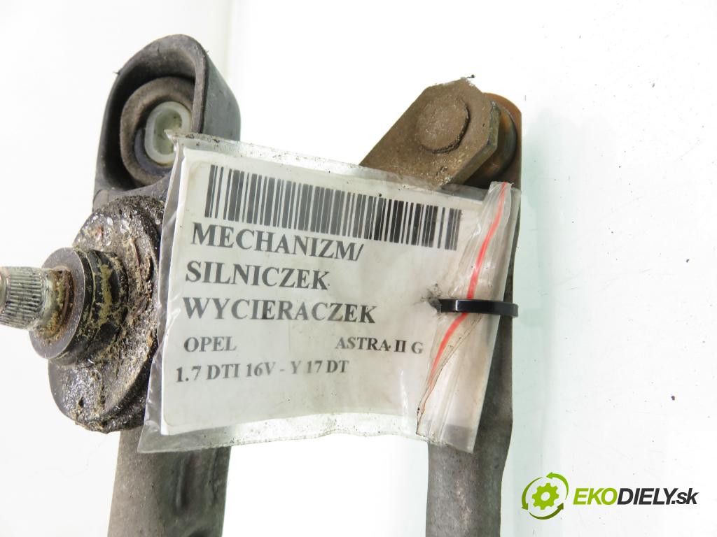 OPEL ASTRA G liftback (T98) HB 2002 55,00 1.7 DTI 16V - Y 17 DT 1686,00 Motorček stieračov 0390241182 ; 3397020596 ; 24423640