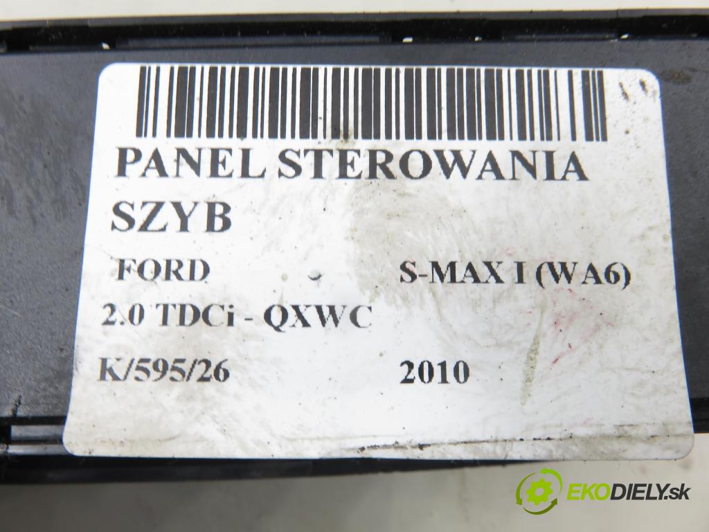 FORD S-MAX (WA6) MINIVAN 2010 103,00 2.0 TDCi - QXWC 1997,00 Panel ovládaní oken AM2T14A132AA