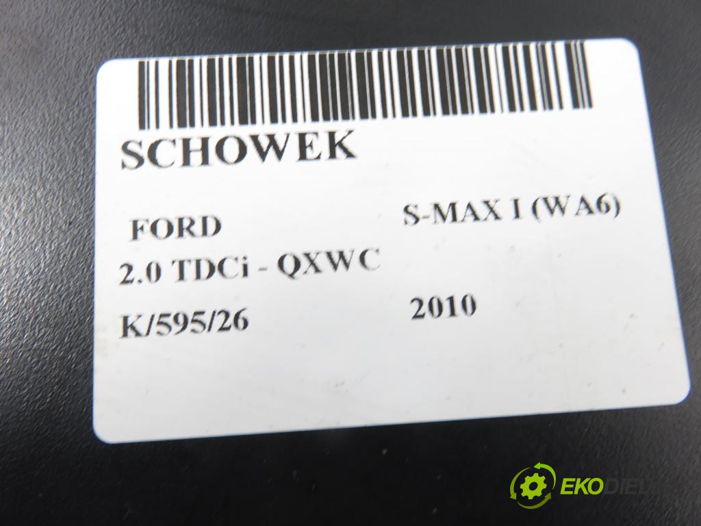 FORD S-MAX (WA6) MINIVAN 2010 103,00 2.0 TDCi - QXWC 1997,00 přihrádka kastlík STŘEDNÍ 6M21U20164AH