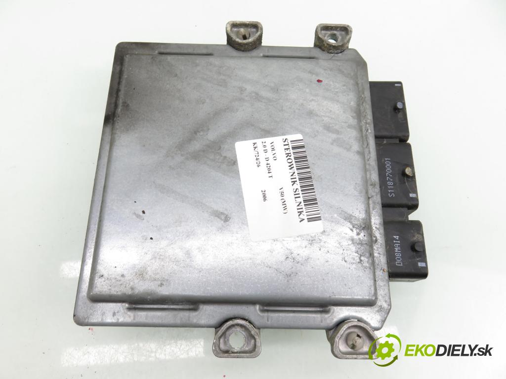 VOLVO V50 (MW) KOMBI 2006 100,00 2.0 D 136 - D 4204 T (PSA) 1997,00 Riadiaca jednotka Motor 5WS40092IT ; 30729065A