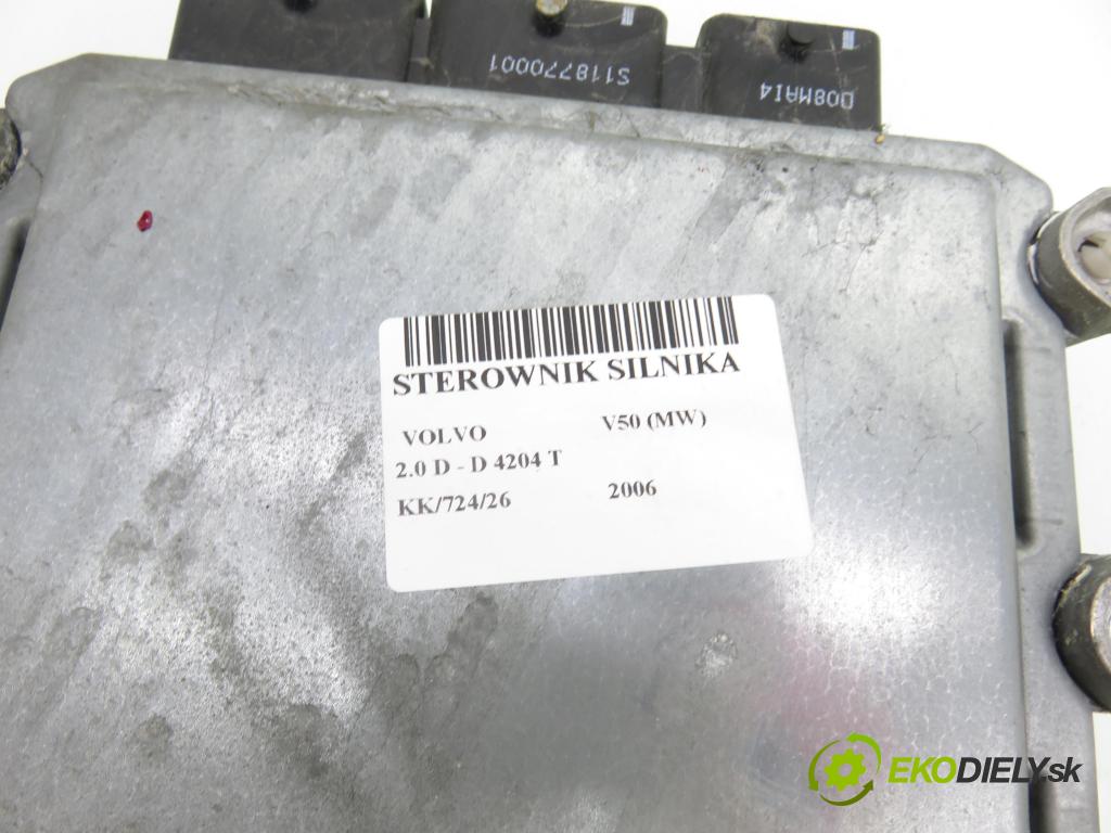 VOLVO V50 (MW) KOMBI 2006 100,00 2.0 D 136 - D 4204 T (PSA) 1997,00 Riadiaca jednotka Motor 5WS40092IT ; 30729065A