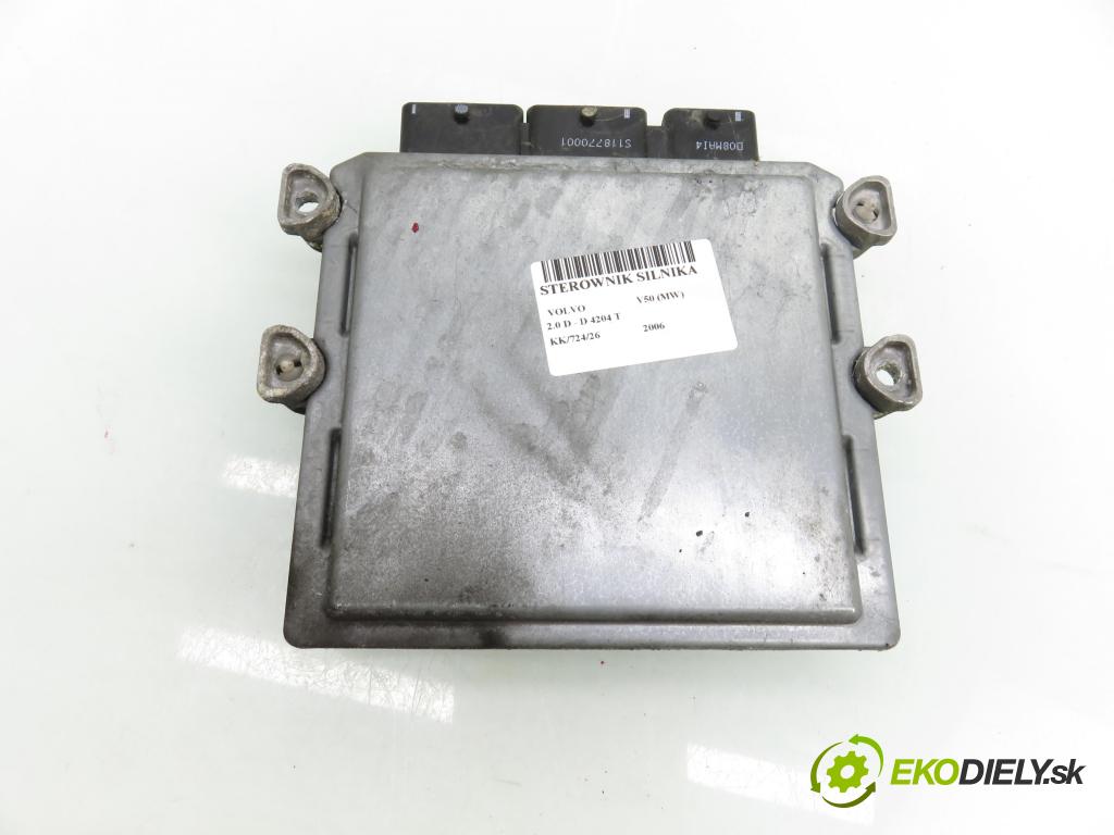 VOLVO V50 (MW) KOMBI 2006 100,00 2.0 D 136 - D 4204 T (PSA) 1997,00 Riadiaca jednotka Motor 5WS40092IT ; 30729065A
