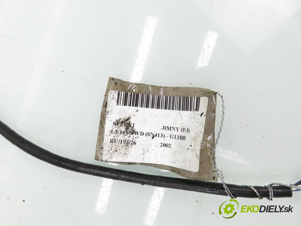 SUZUKI JIMNY (FJ) TERENOWY 2002 59,00 1.3 16V 4WD (SN413) - G13BB 1298,00 sonda lambda 1821350G00 ; 0655009460 (Lambda sonda)