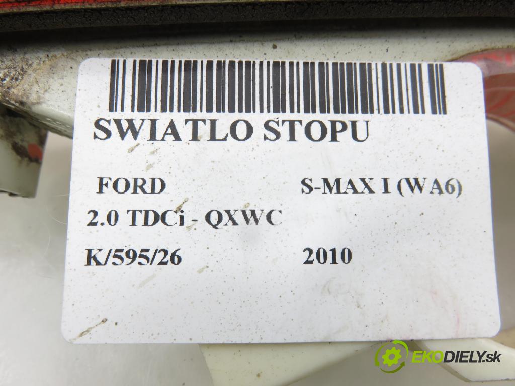 FORD S-MAX (WA6) MINIVAN 2010 103,00 2.0 TDCi - QXWC 1997,00 SVĚTLO bŕzd 6M2113A601