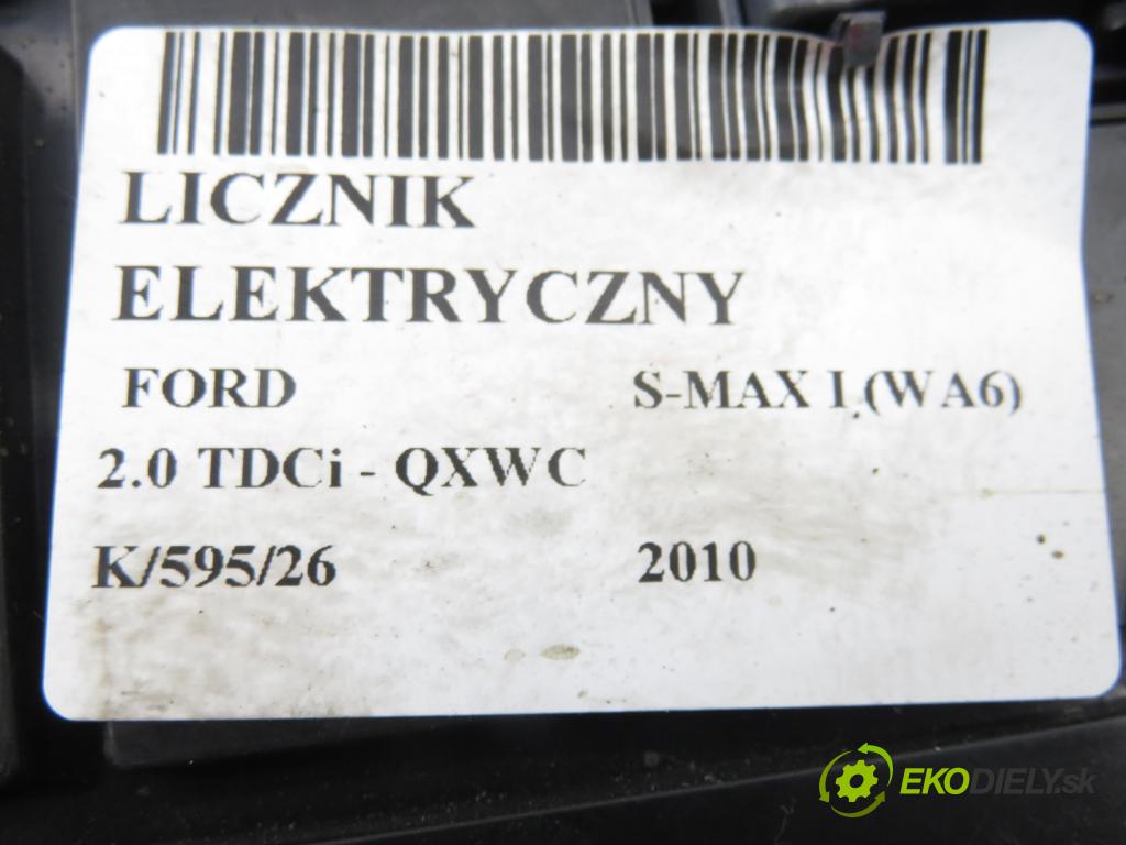 FORD S-MAX (WA6) MINIVAN 2010 103,00 2.0 TDCi - QXWC 1997,00 prístrojovka elektrický BS7T10849CC