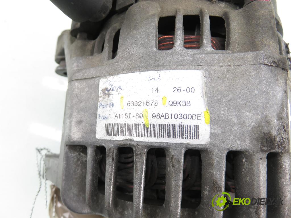 FORD FOCUS (DAW, DBW) HB 2000 96,00 2.0 16V - EDDF 1988,00 Alternátor 98AB10300DE ; 63321678 (Alternátor)