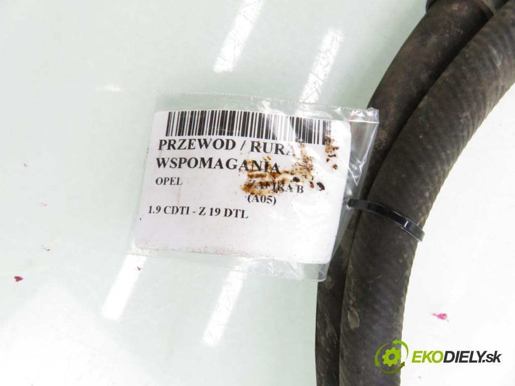 OPEL ZAFIRA B (A05) MINIVAN 2006 74,00 1.9 CDTI 8V 101 - Z 19 DTL 1910,00 trubka / Rúra servočerpadlo 13122700 ; 13122703