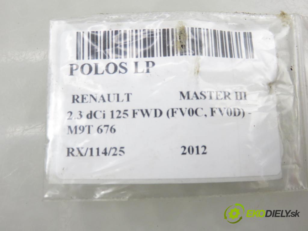 RENAULT MASTER III Skrzynia (FV) FURGON 2012 92,00 2.3 dCi 125 FWD (FV0C, FV0D) - M9T 676 2298,00 Poloos LP