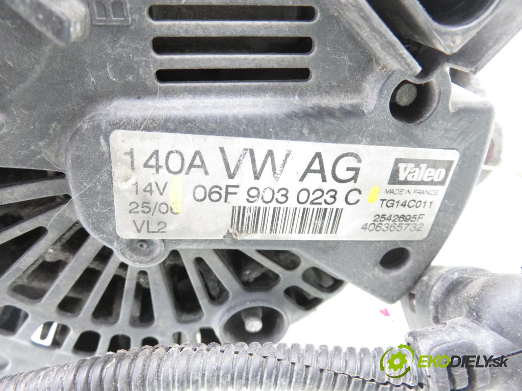 VW GOLF V (1K1) HB 2005 77,00 1.9 TDI PD 105 - BKC 1896,00 Alternátor 06F903023C (Alternátor)