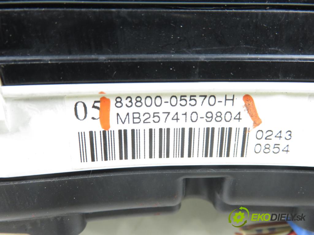 TOYOTA AVENSIS sedan (_T25_) SEDAN 2003 108,00 2.0 (AZT250_) - 1AZ-FSE 1998,00 Prístrojovka elektrický 8380005570H ; MB2574109804