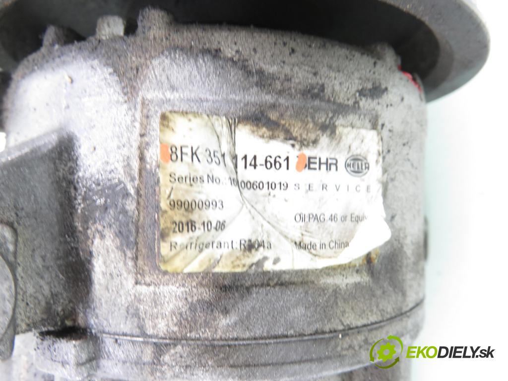 TOYOTA AVENSIS sedan (_T25_) SEDAN 2003 108,00 2.0 (AZT250_) - 1AZ-FSE 1998,00 KOMPRESOR: klimatizace 8FK351114661 (Kompresor klimatizace)