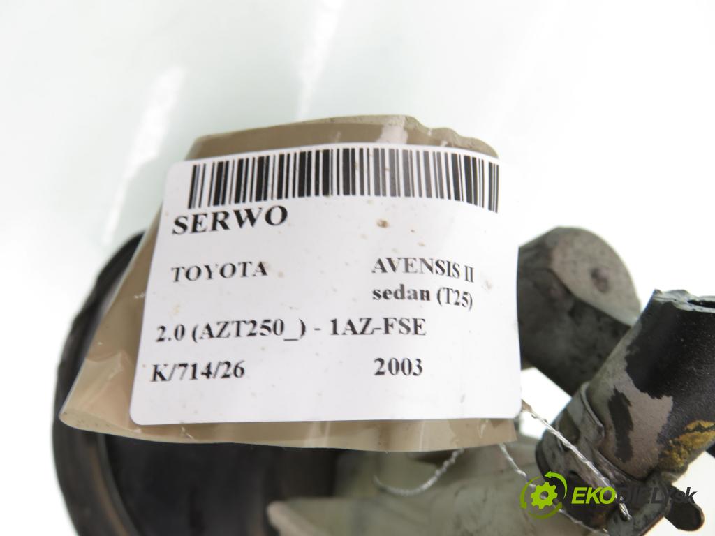 TOYOTA AVENSIS sedan (_T25_) SEDAN 2003 108,00 2.0 (AZT250_) - 1AZ-FSE 1998,00 Posilovač 0204024541 ; 4720005170 (Servočerpadlo)