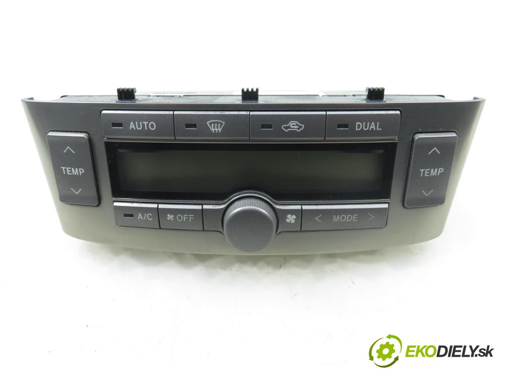 TOYOTA AVENSIS sedan (_T25_) SEDAN 2003 108,00 2.0 (AZT250_) - 1AZ-FSE 1998,00 Panel topení KLIMATRONIK MB1465700772 ; 5590005140