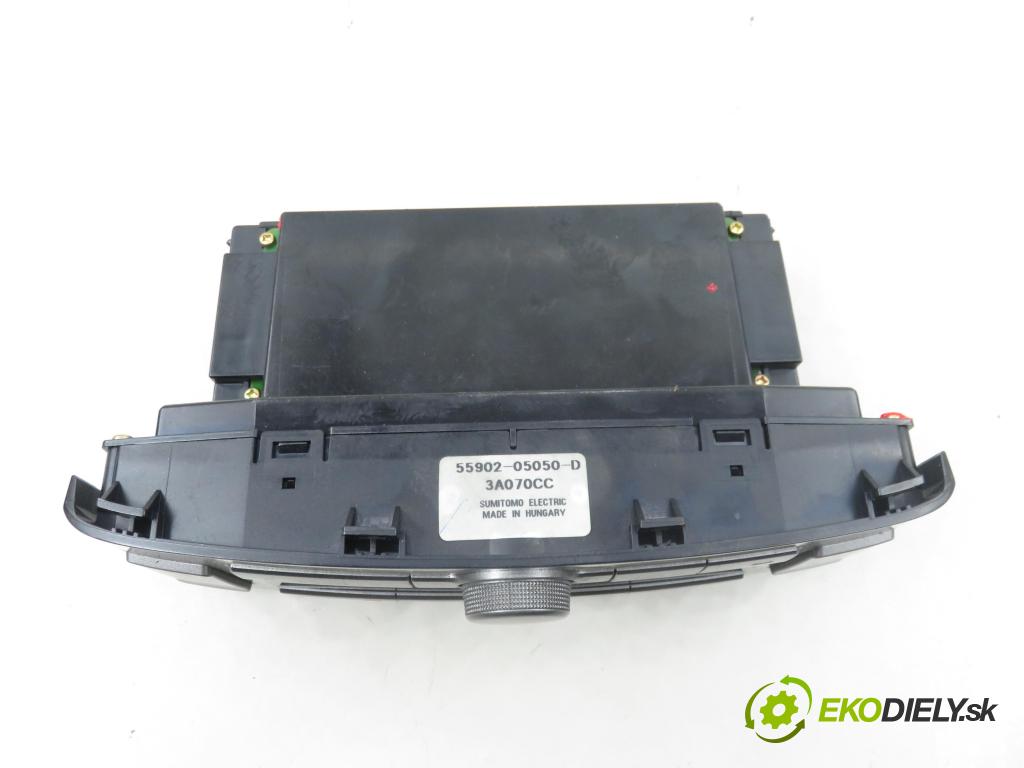 TOYOTA AVENSIS sedan (_T25_) SEDAN 2003 108,00 2.0 (AZT250_) - 1AZ-FSE 1998,00 Panel kúrenia KLIMATRONIK MB1465700772 ; 5590005140