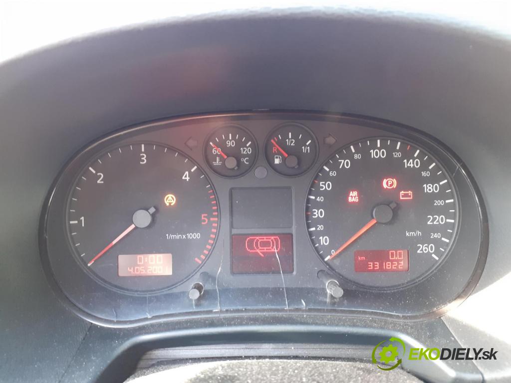 AUDI A3 (8L1) HB 2000 81,00 1.9 TDI 110 - AHF 1896,00 prístrojovka elektrický 8L0920900E